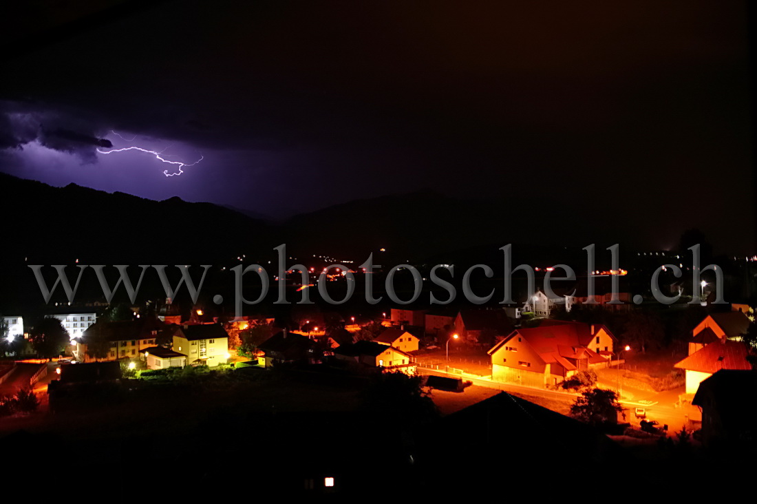 Orage sur la dent de Broc