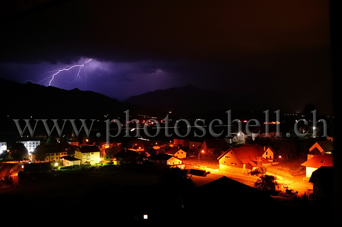 Orage sur la dent de Broc