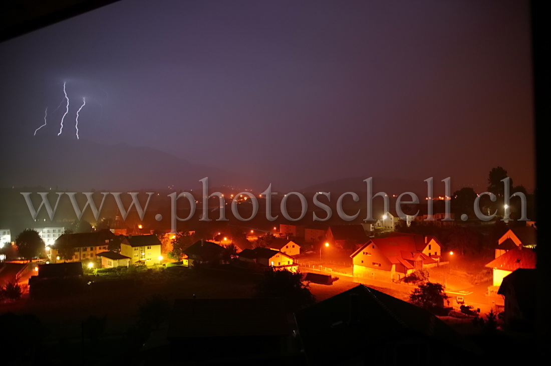 Orage sur Charmey