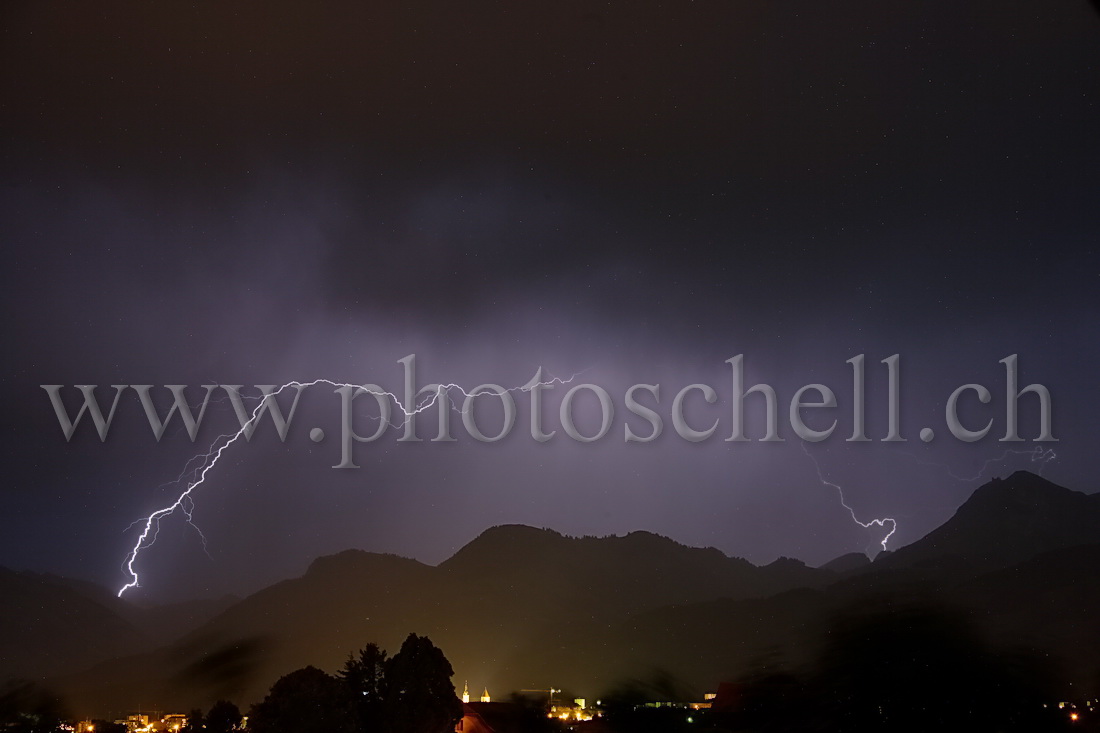 Orage en Gruyère