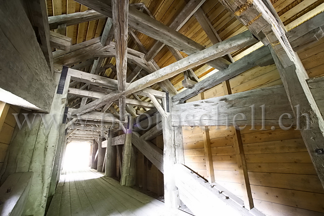 Architecture en bois du Pont qui Branle