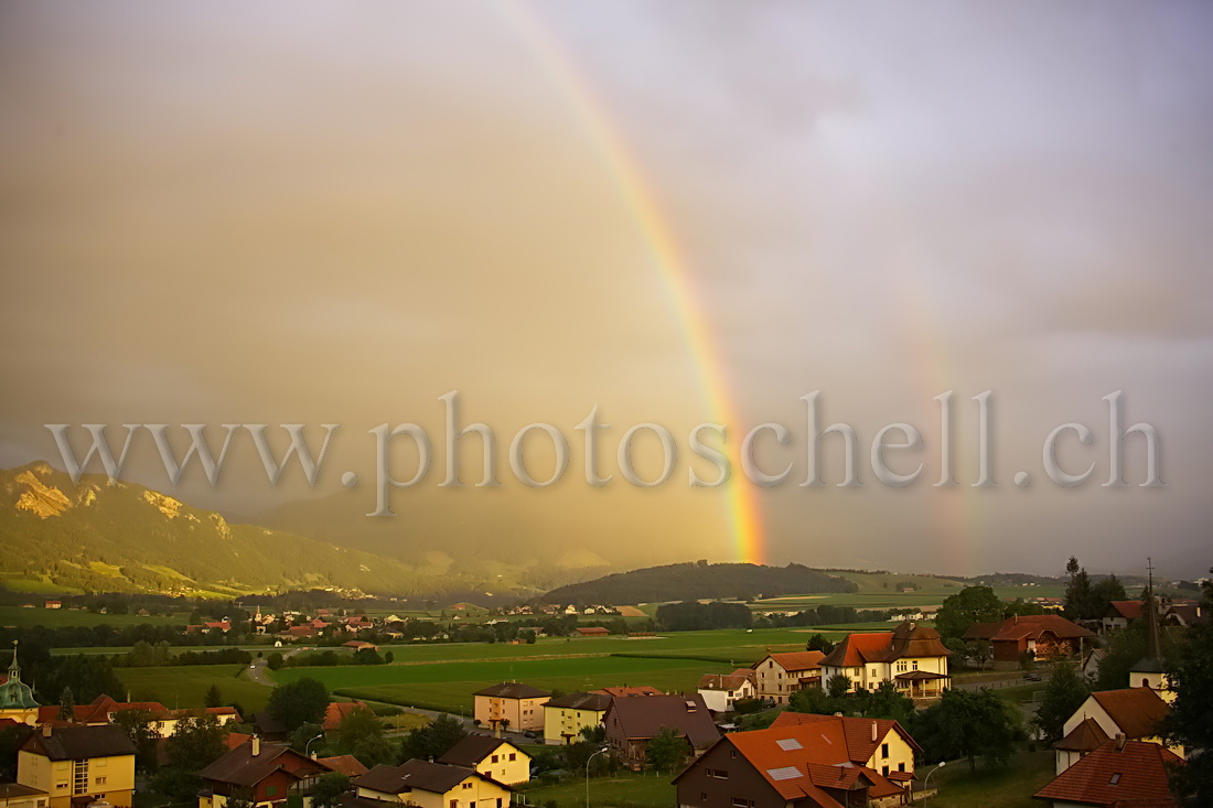 Arc en ciel sur Morlon