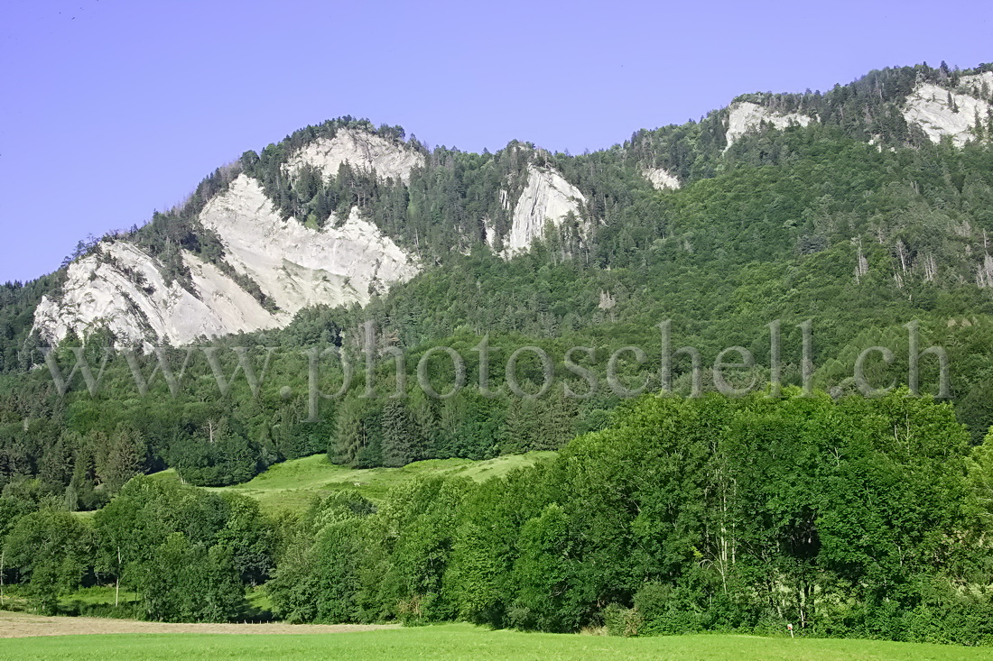 Architecture géologique des préalpes fribourgeoises