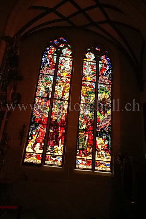 Intérieur de la catédrale de Fribourg