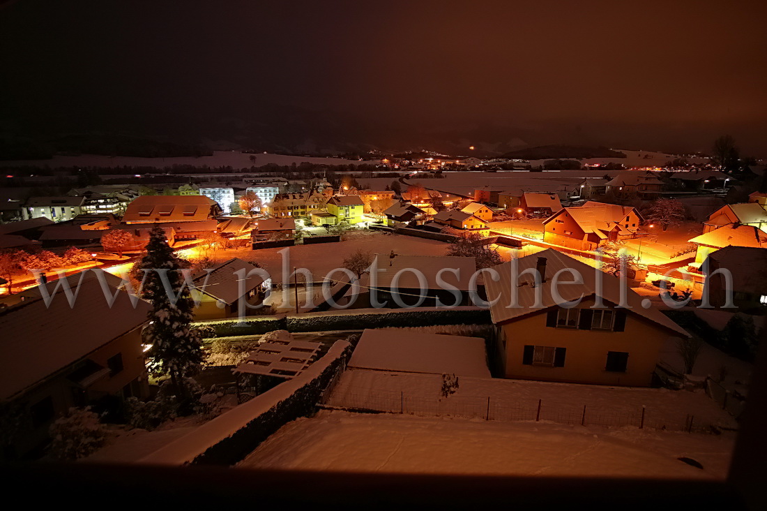 Marsens le soir de Noël