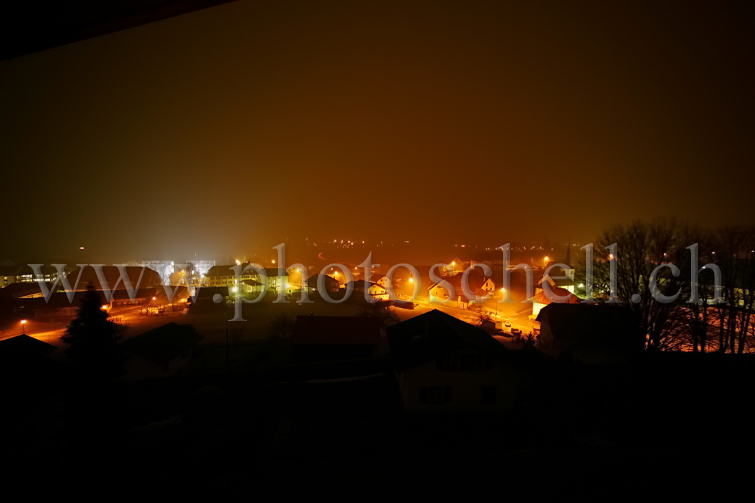 Marsens sous la pluie de février