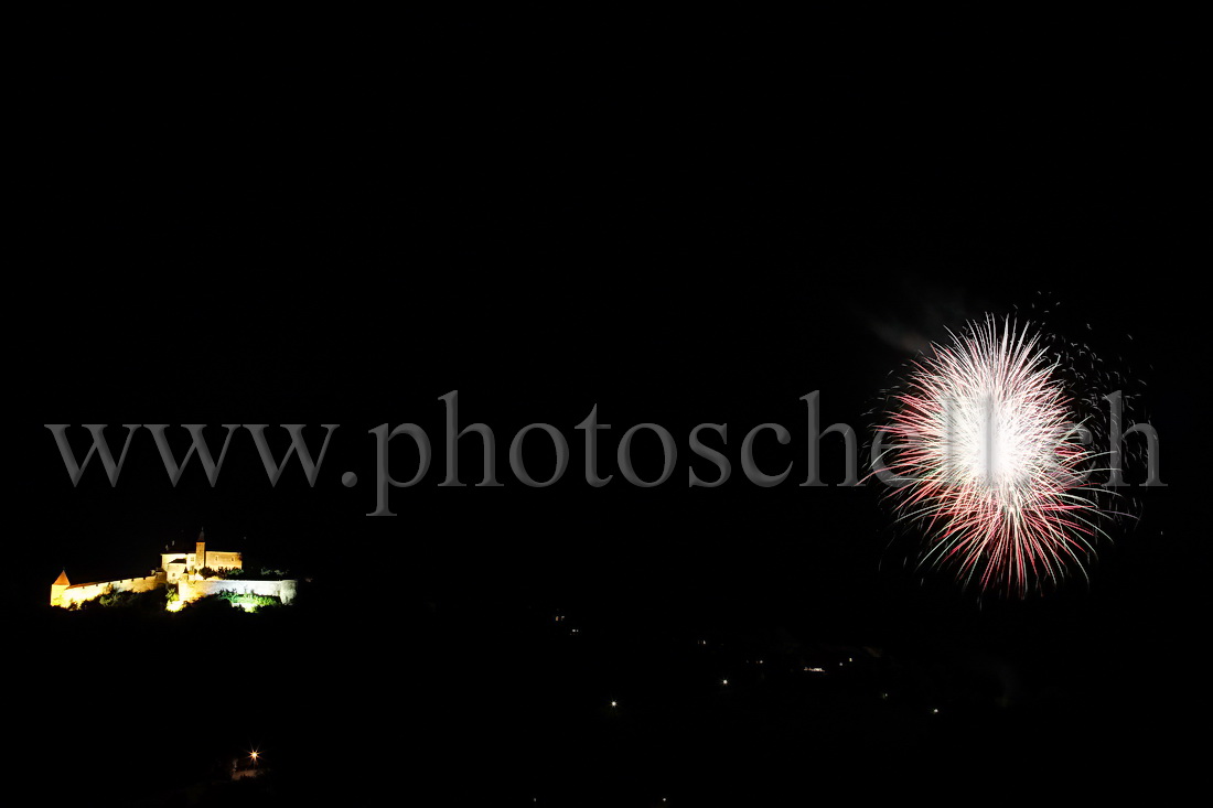 Fête du premier août à Gruyères