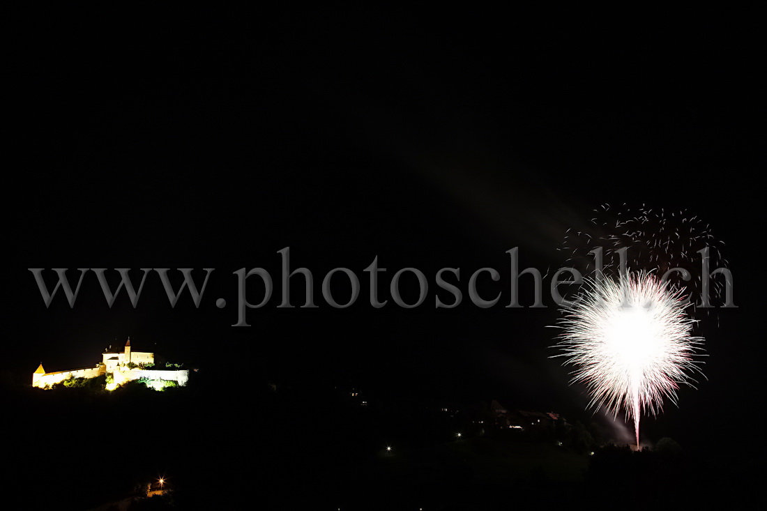 Fête du premier août à Gruyères