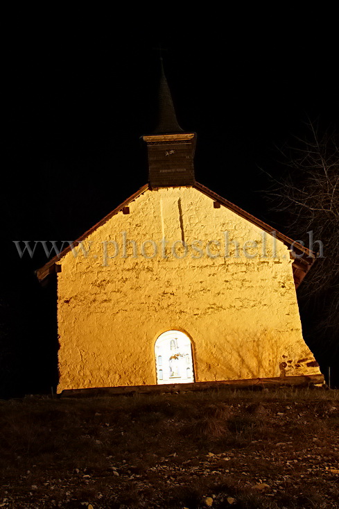 La chapelle de l'île d'Ogoz