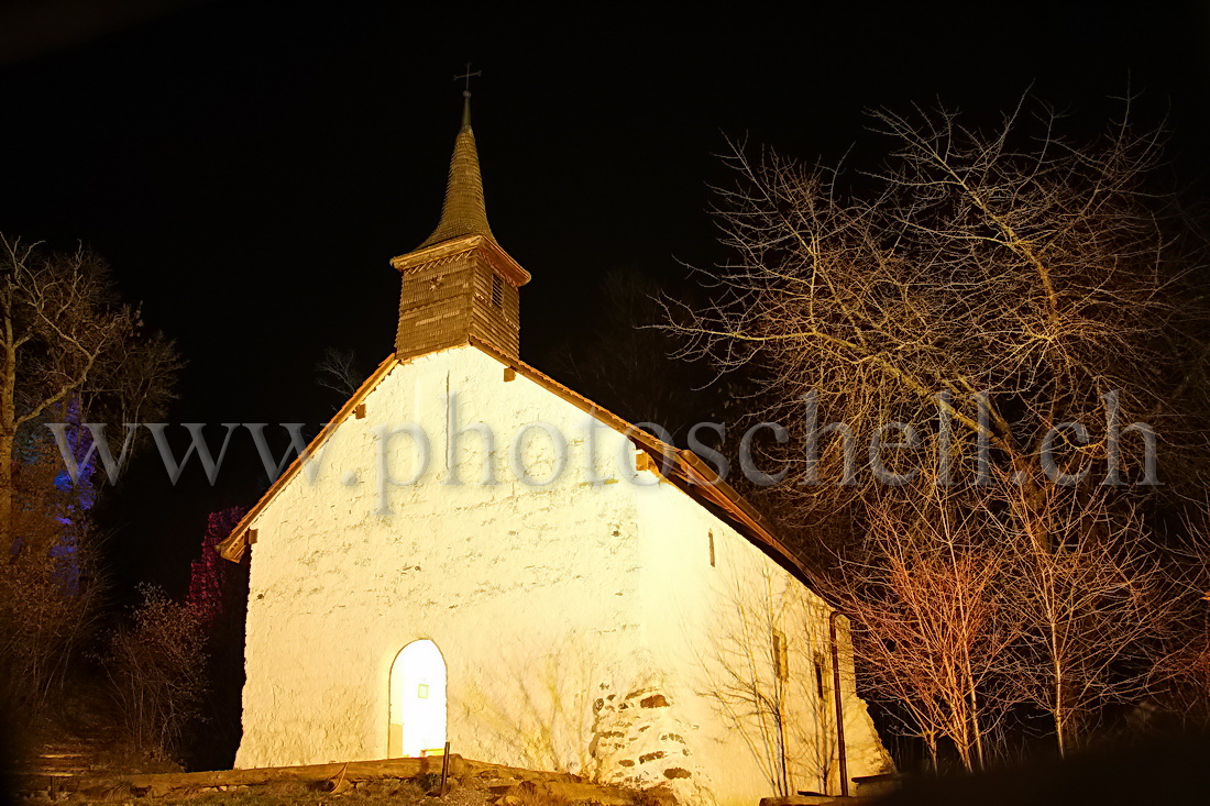 La chapelle de l'île d'Ogoz