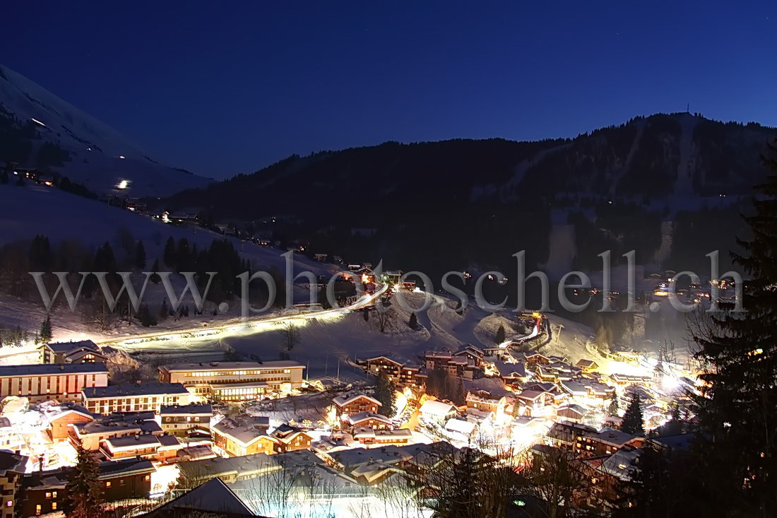 Avoriaz la nuit