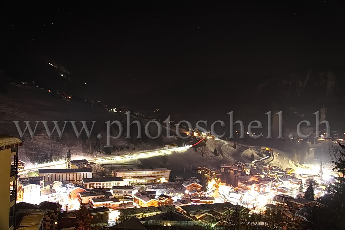 Avoriaz la nuit