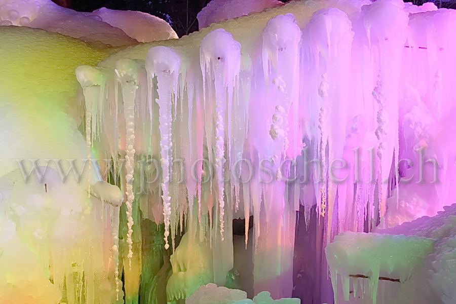 Palais de glace au Lac Noir / Eispaläste Schwarzsee