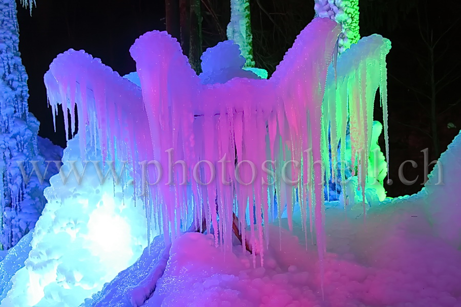 Palais de glace au Lac Noir / Eispaläste Schwarzsee