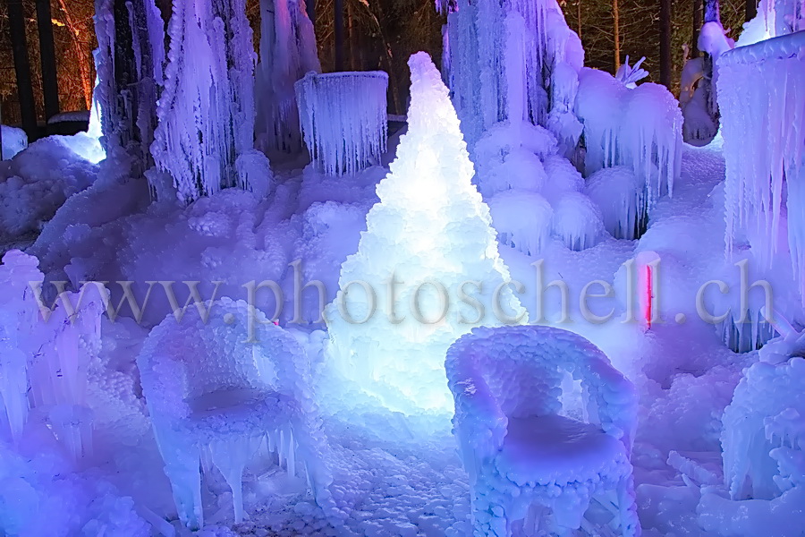 Palais de glace au Lac Noir / Eispaläste Schwarzsee