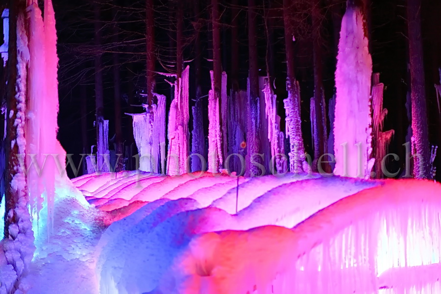 Palais de glace au Lac Noir / Eispaläste Schwarzsee