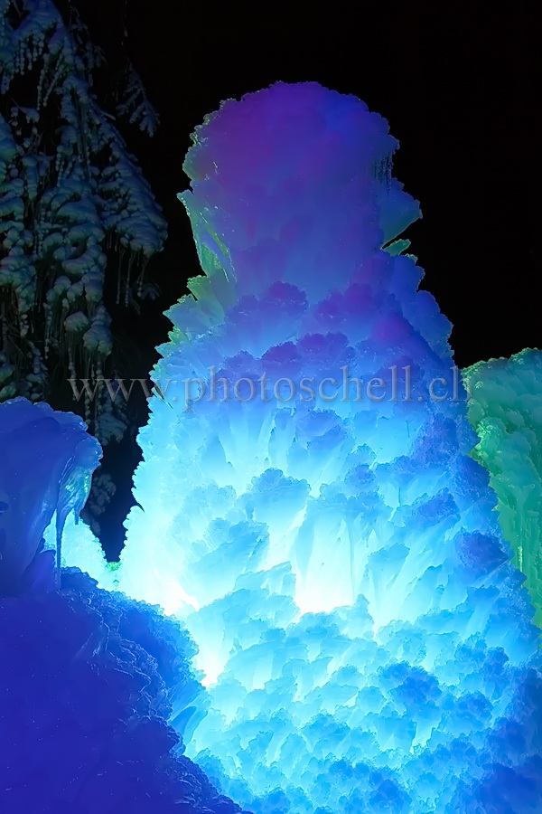 Palais de glace au Lac Noir / Eispaläste Schwarzsee