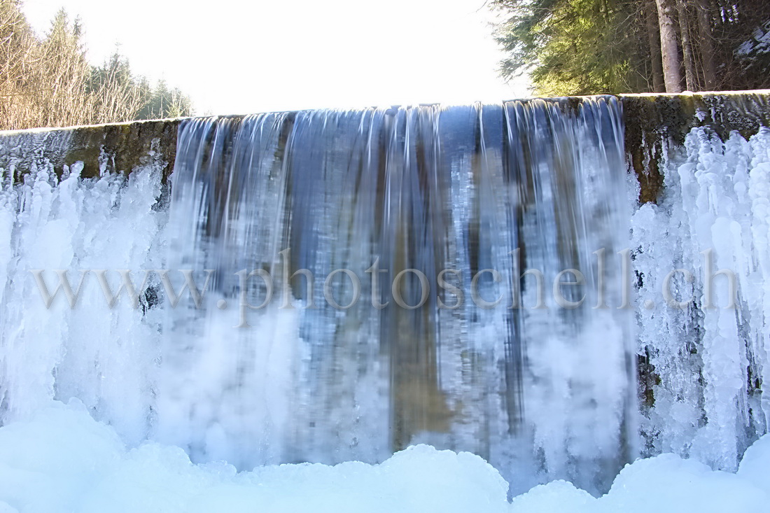 Cascade et glace