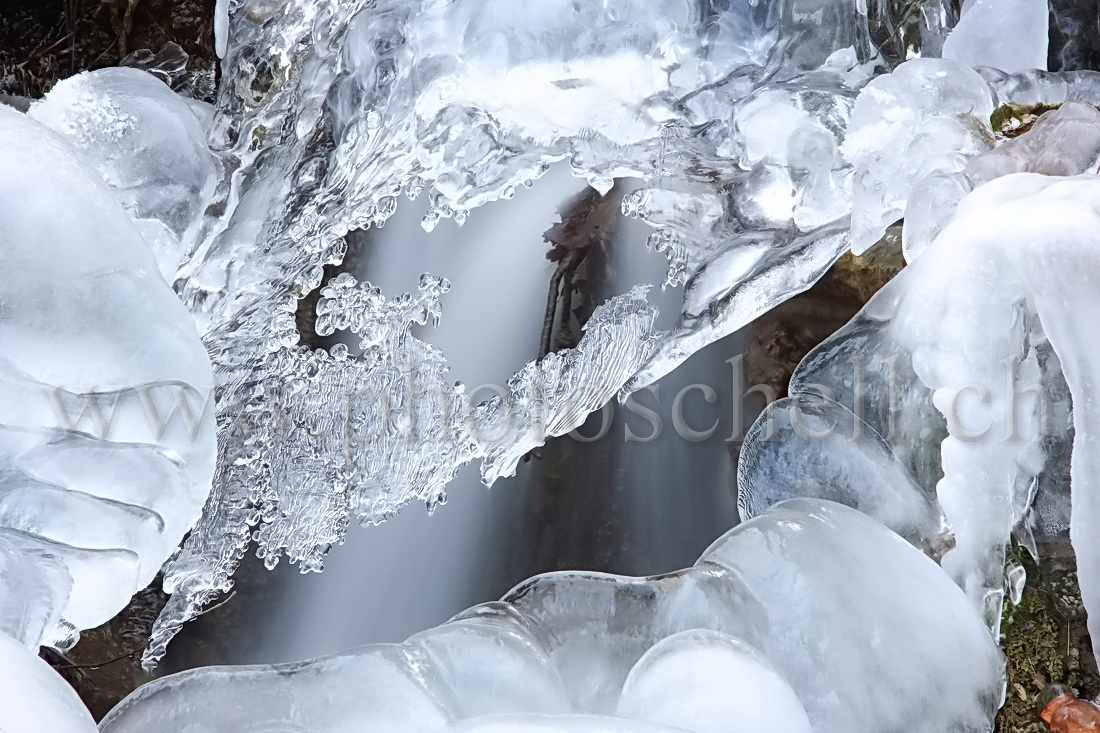 Détails de glace