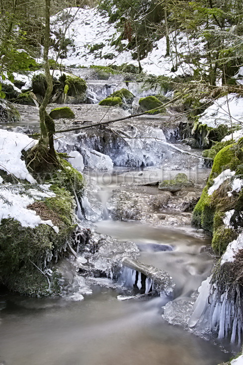 Ruisseau gelé