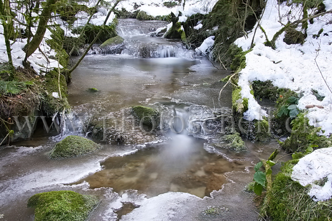 Ruisseau gelé