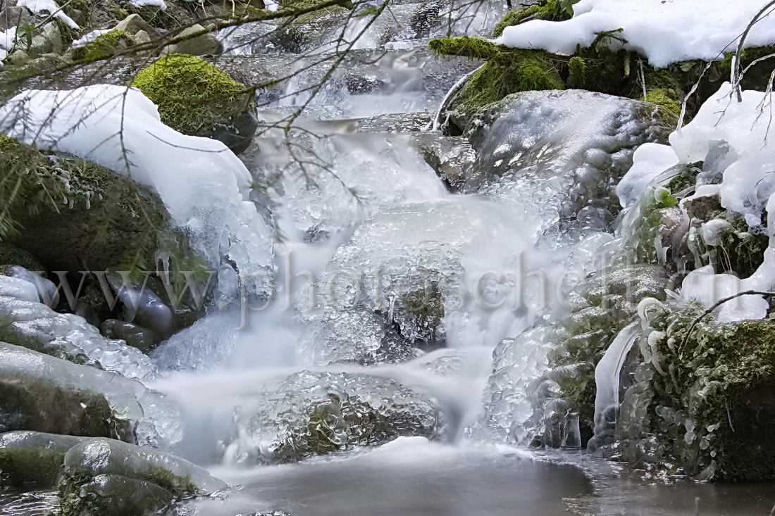 Ruisseau glacé