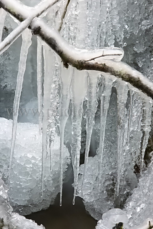 Stalagtites de glaces