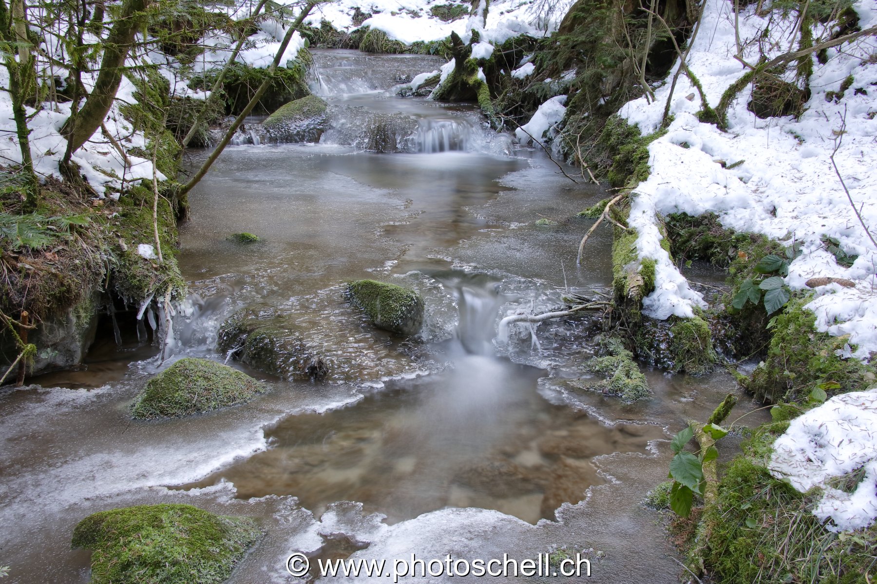 Ruisseau gelé