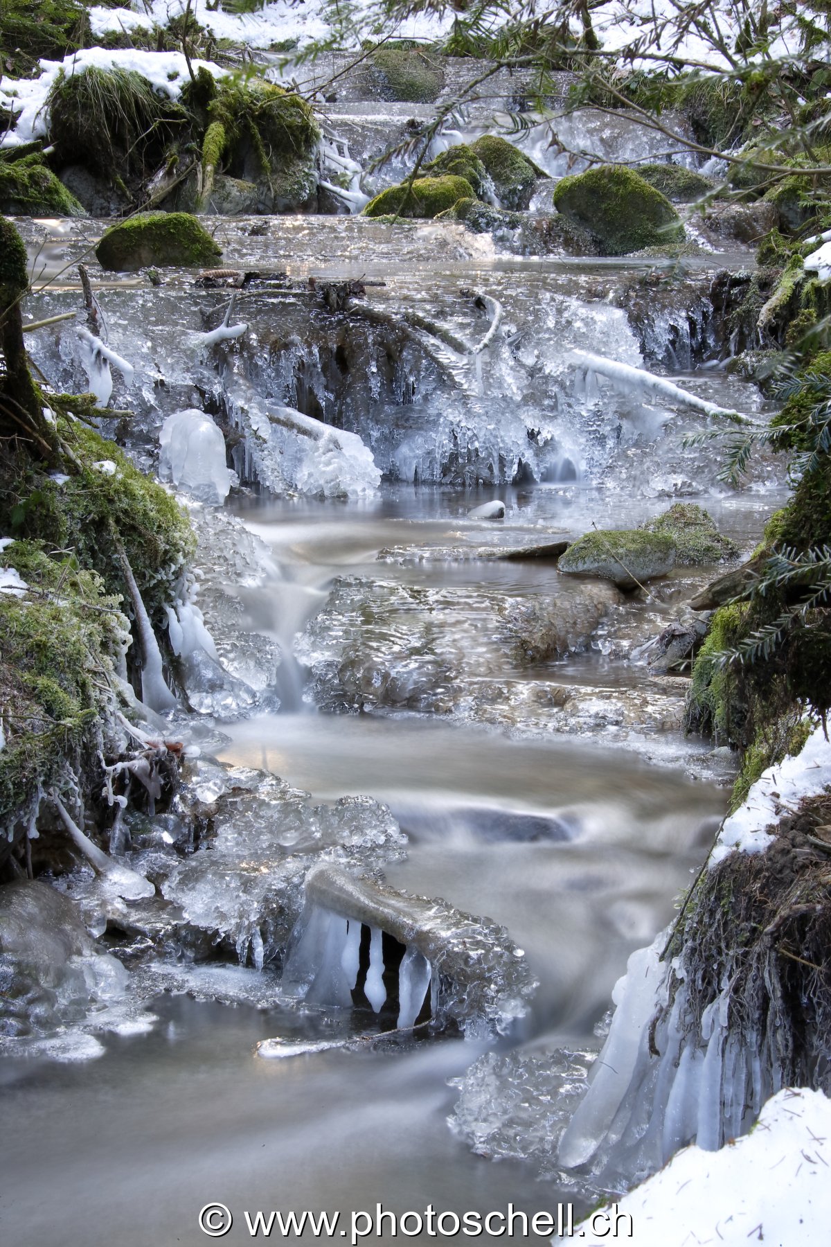 Ruisseau glacé