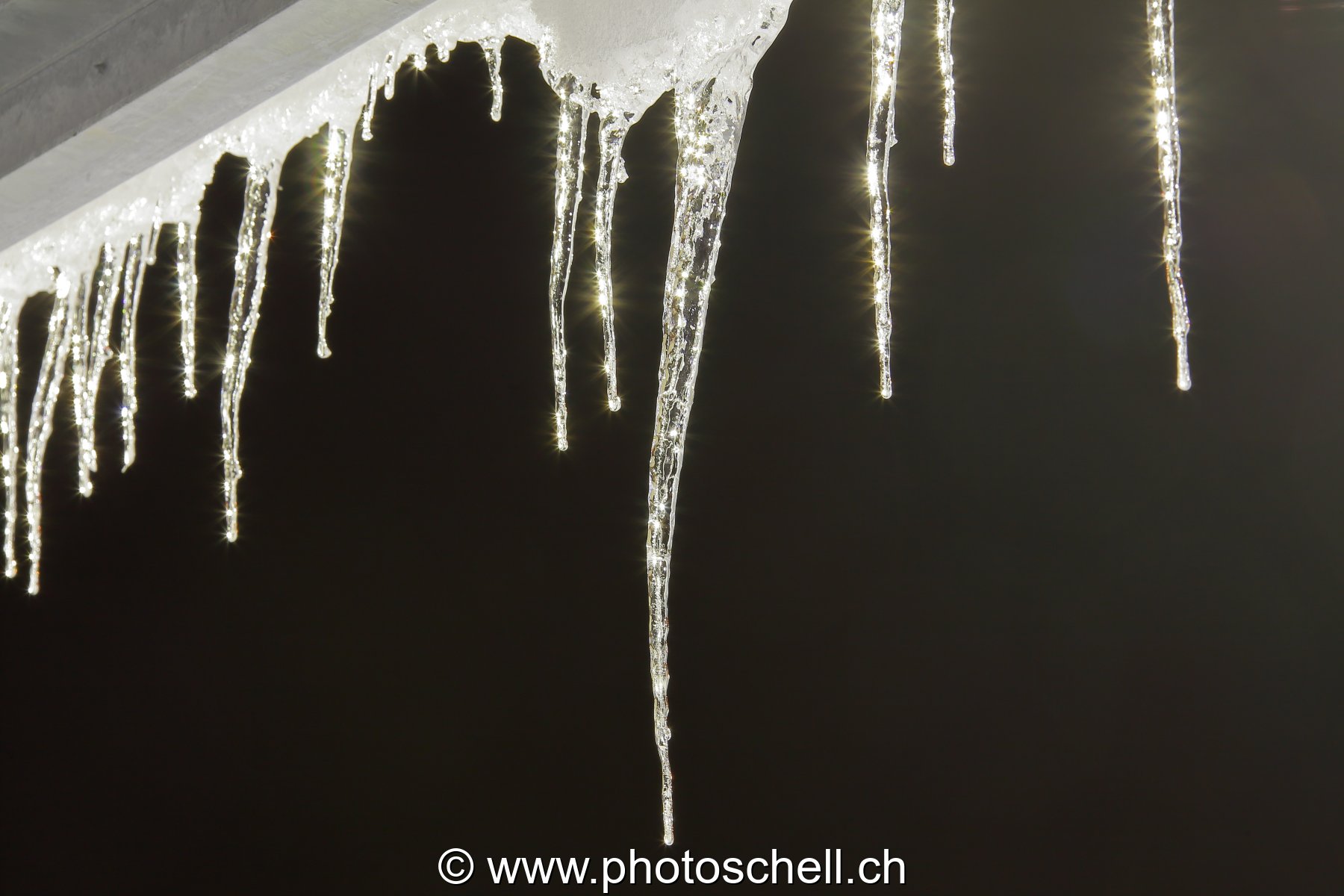 Stalagtites hivernales