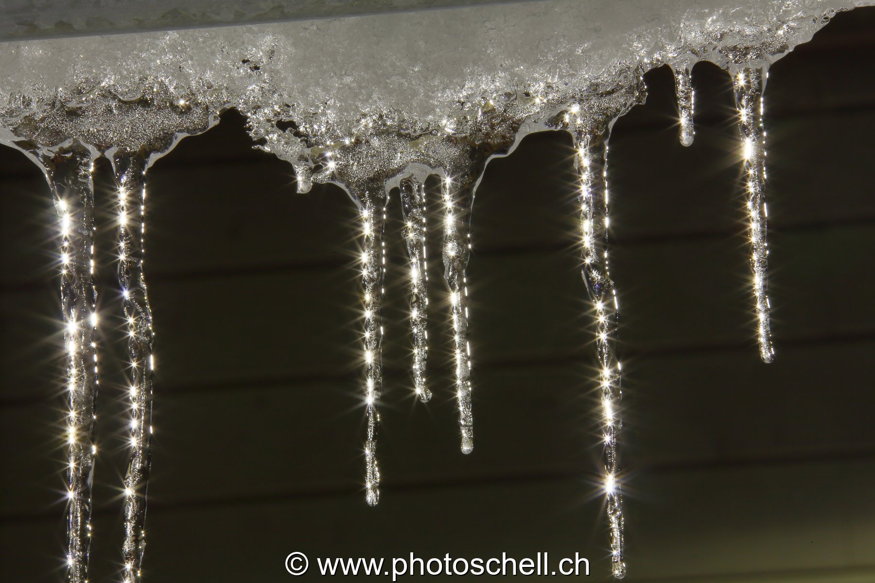 Stalagtites hivernales