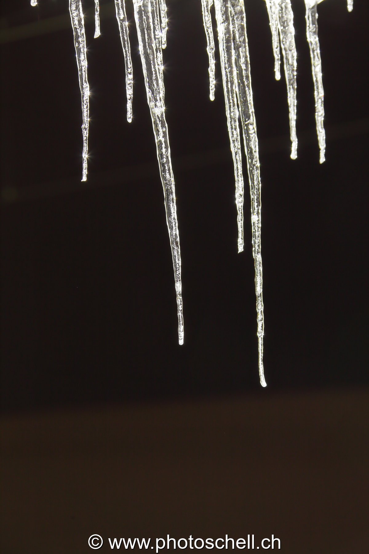 Stalagtites hivernales