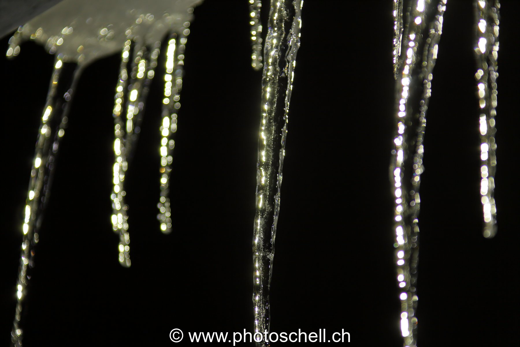 Stalagtites hivernales