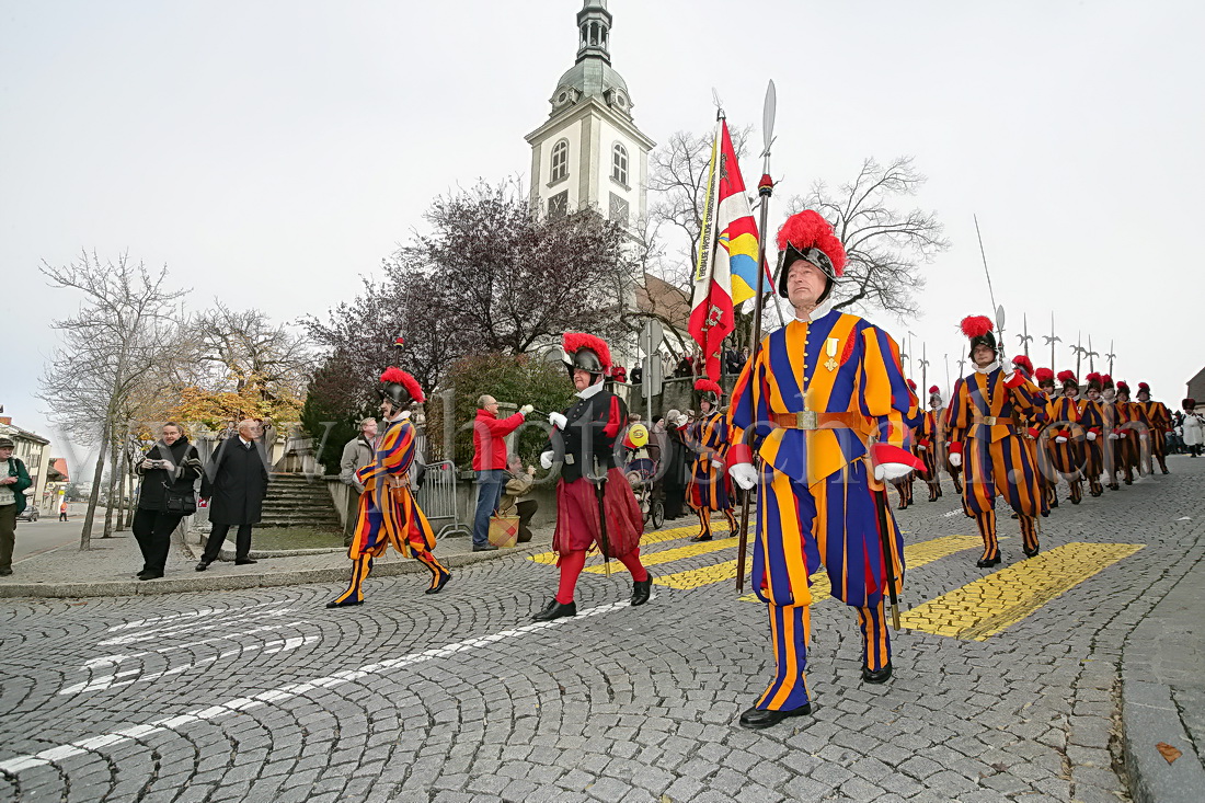 La grande descente de la garde