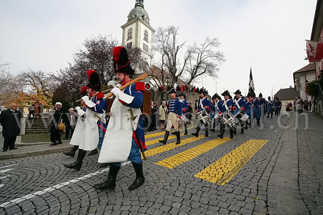 Le défilé des grenadiers