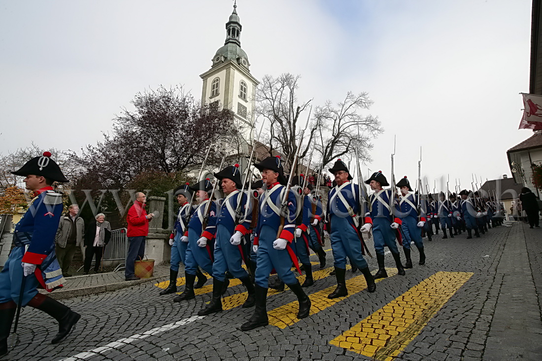 Le défilé des grenadiers