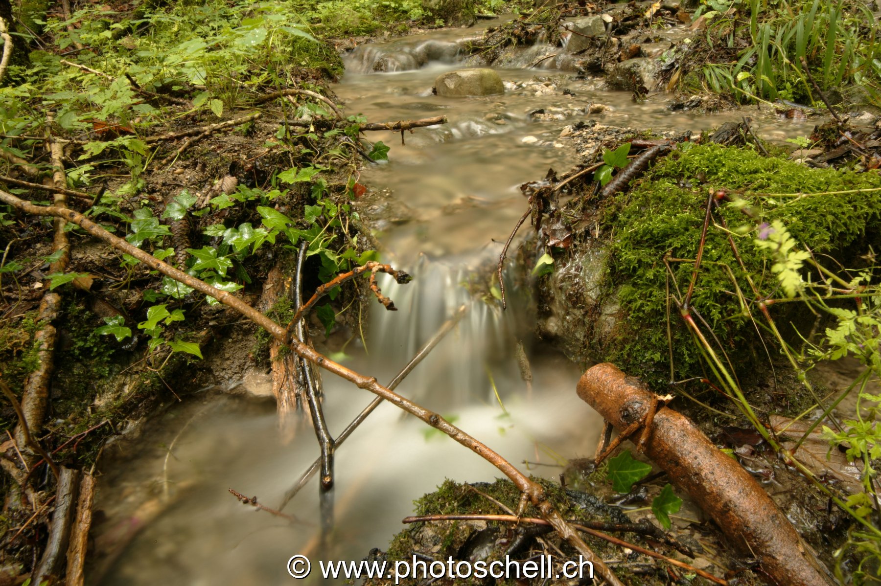 Petite chute d'eau