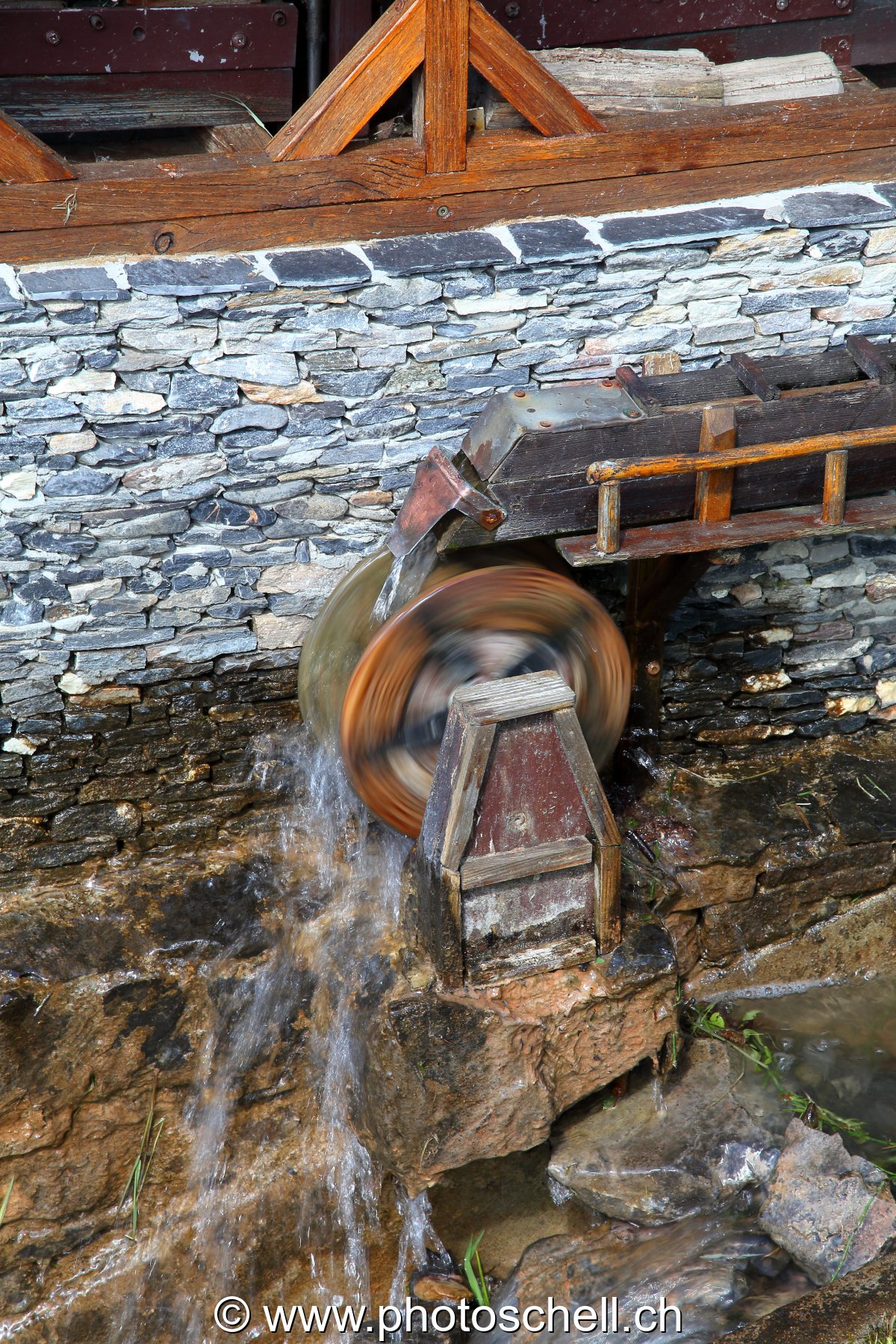 Roue à aubes