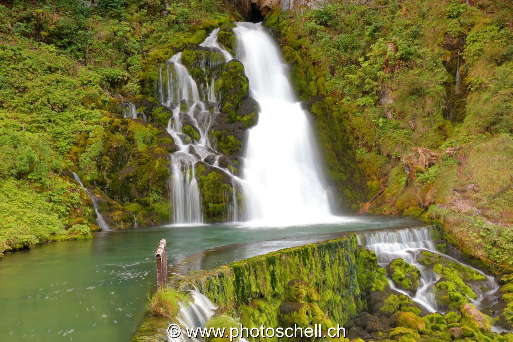 Cascade à Jaun