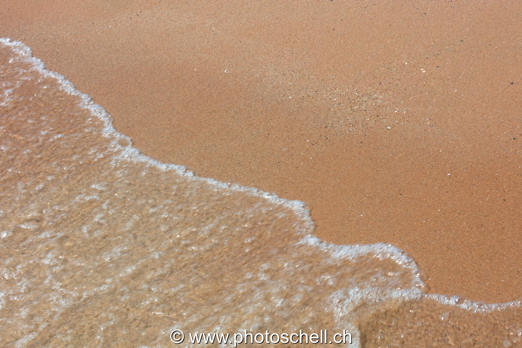 Bulles au bout des vagues