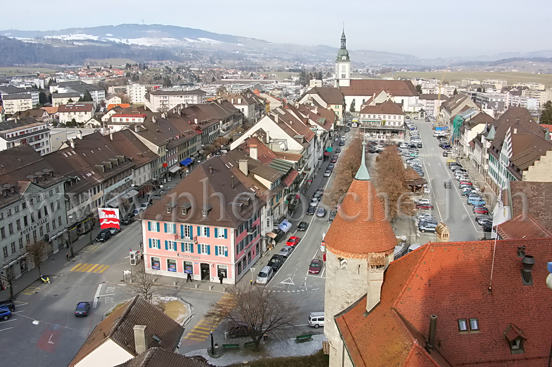 Vue depuis la Tour du chateau