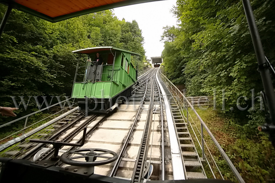 Croisement des funiculaires