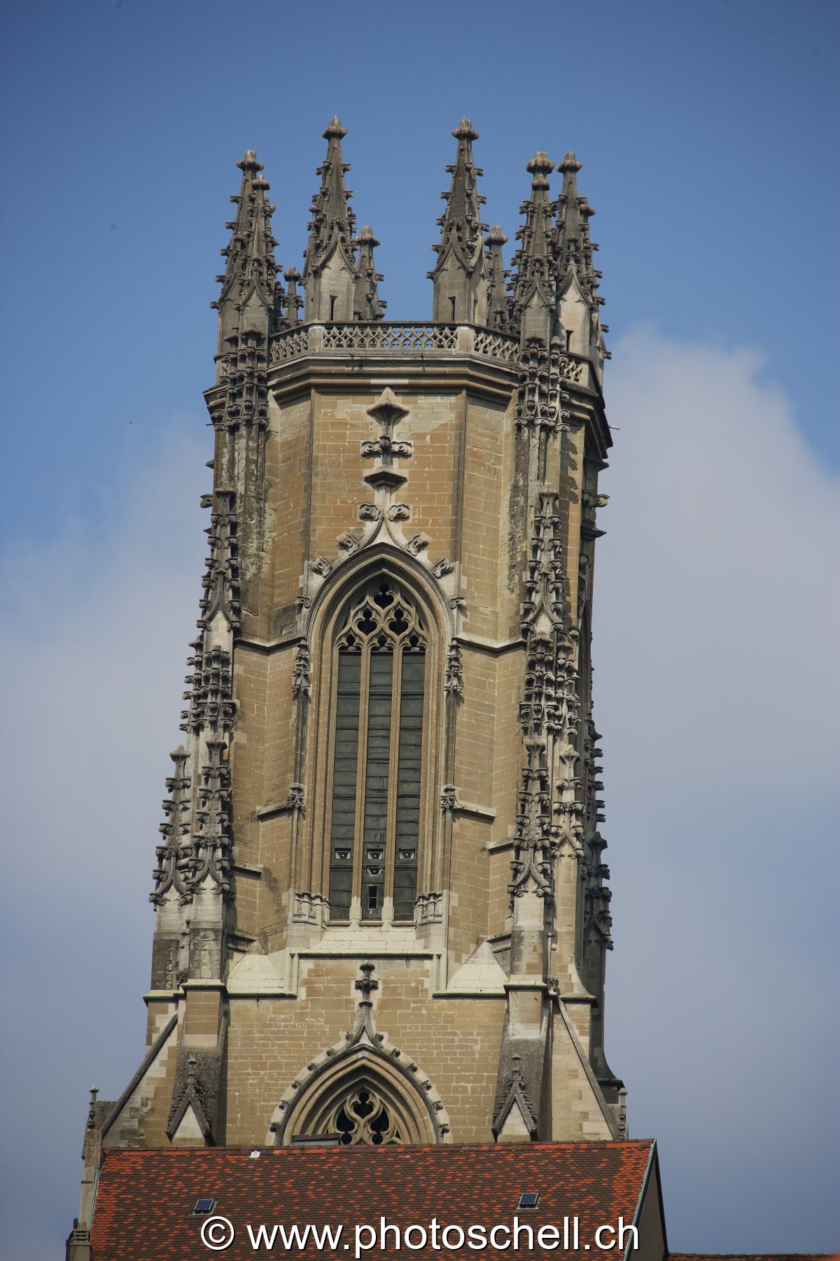 Le sommet de la cathédrale