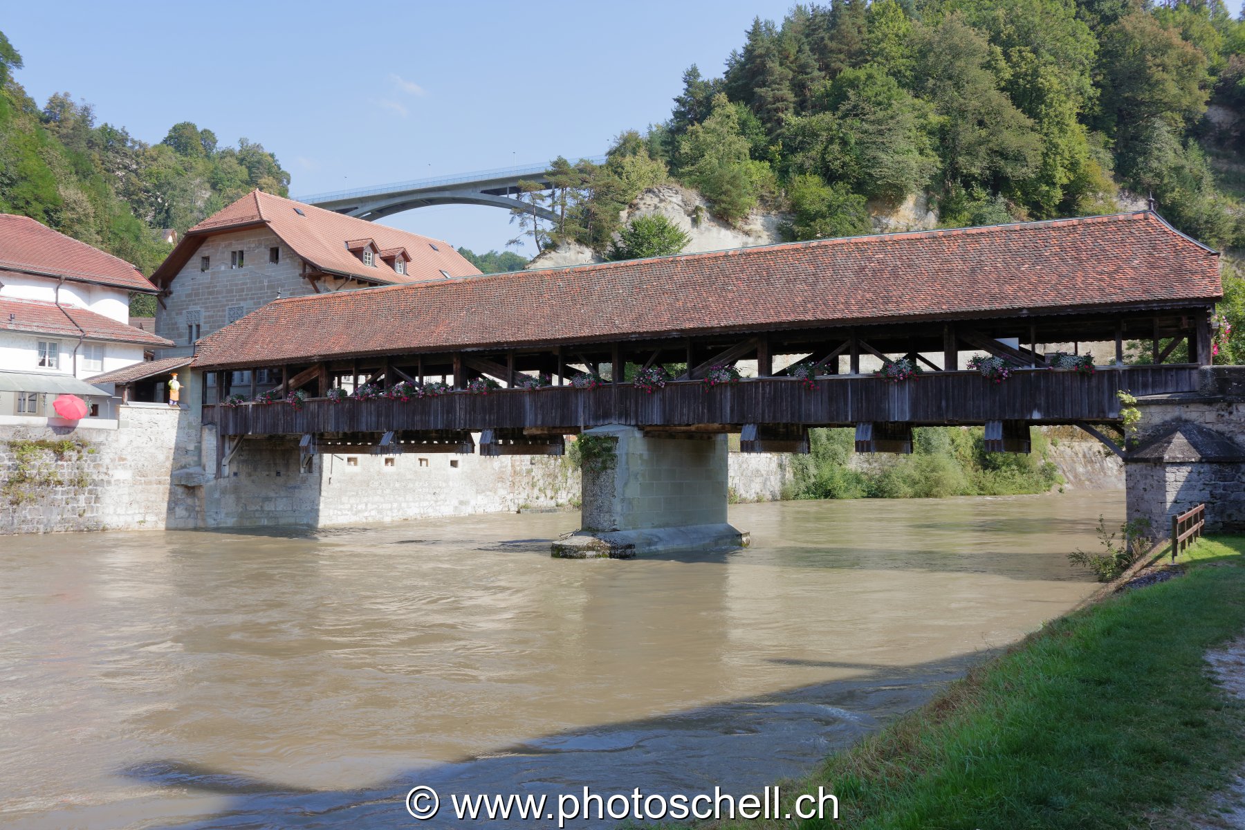 Pont à Fribourg