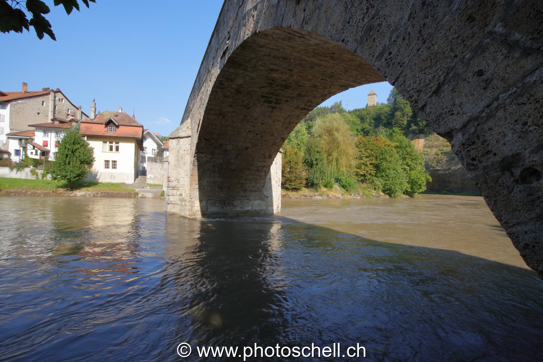Pont à Fribourg