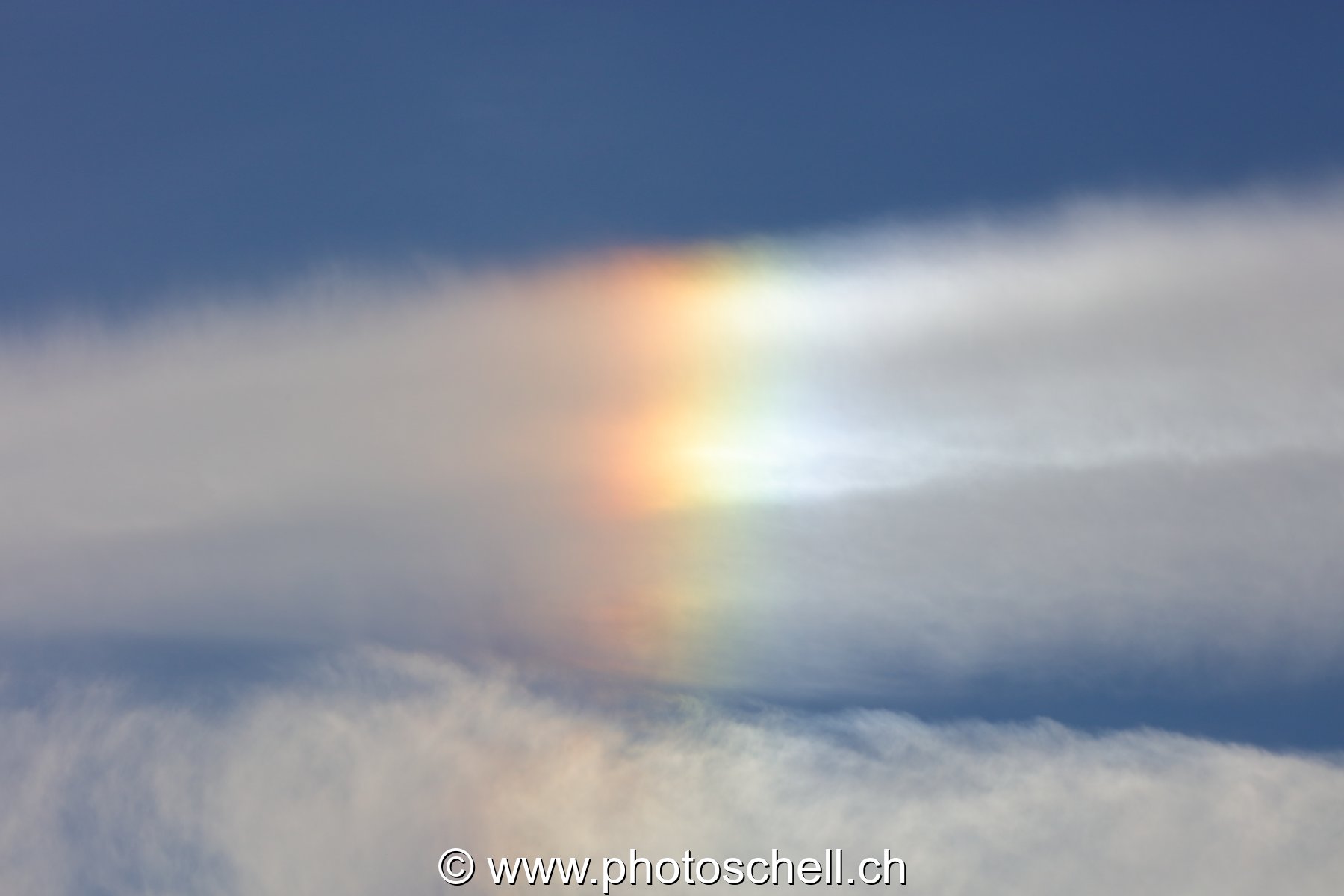 Arc-en-ciel partiel (détail)