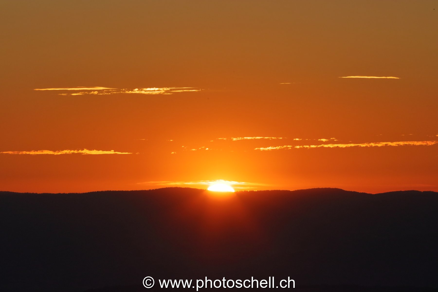 Coucher de soleil
