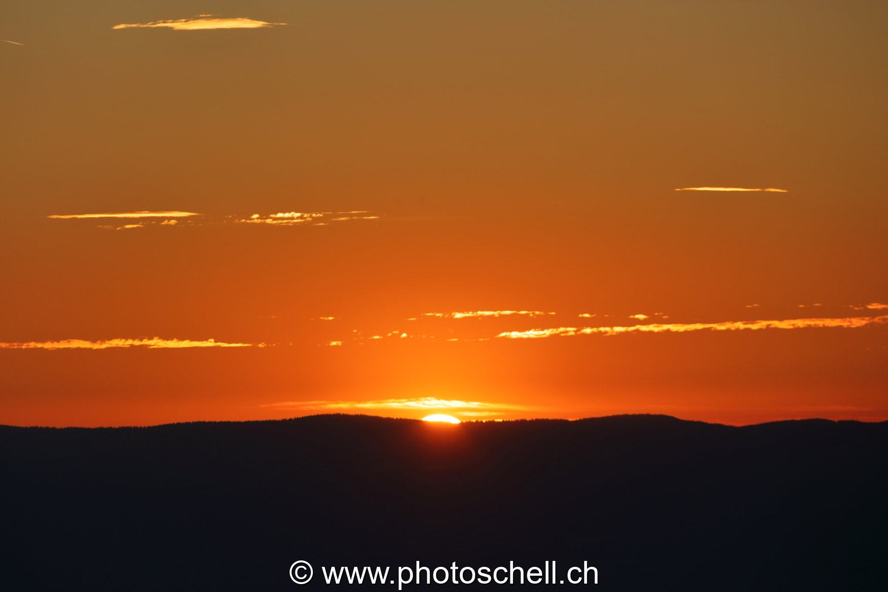 Coucher de soleil