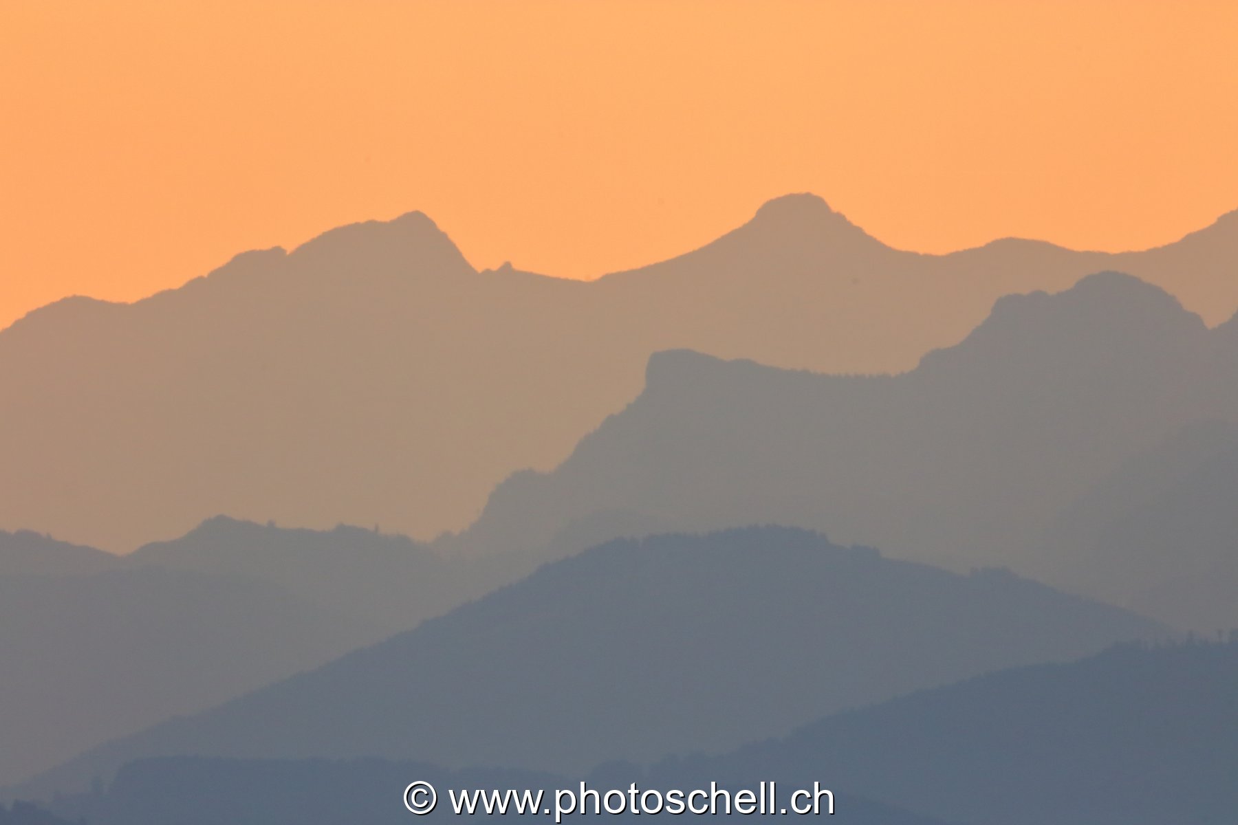 Ombres avant le lever de soleil