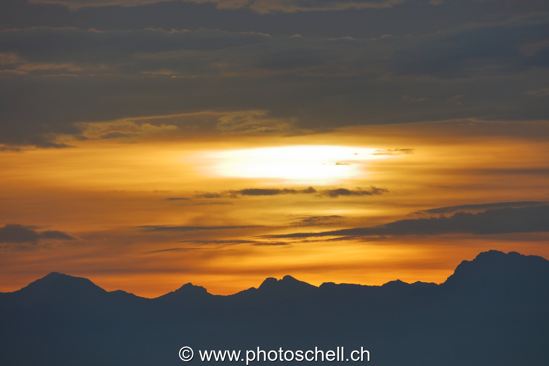 Jeux de couleurs au lever du soleil